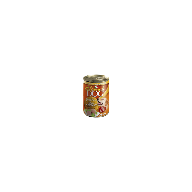 Monge SPECIAL DOG Paté con pollo e coniglio 400 gr