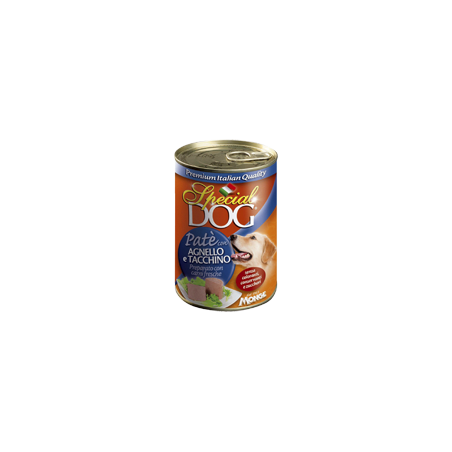 Monge SPECIAL DOG Paté con agnello e tacchino 400 gr