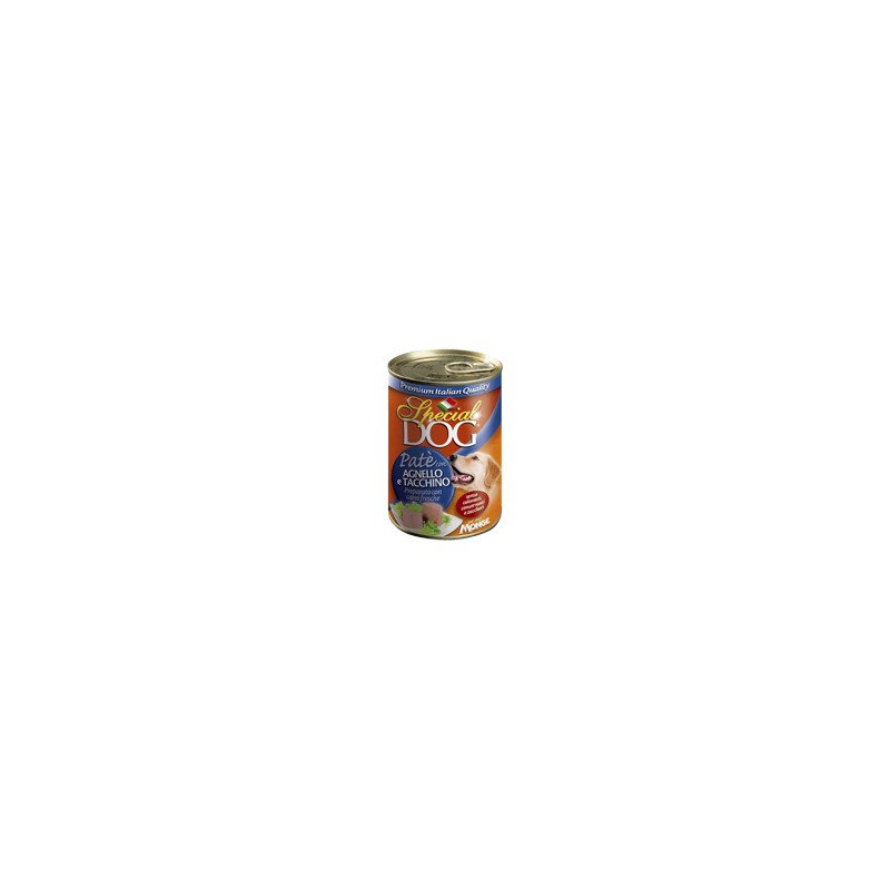 Monge SPECIAL DOG Paté con agnello e tacchino 400 gr