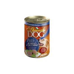 Monge SPECIAL DOG Paté con agnello e tacchino 400 gr