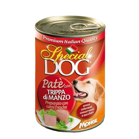 Monge SPECIAL DOG Paté con trippa di manzo 400 gr