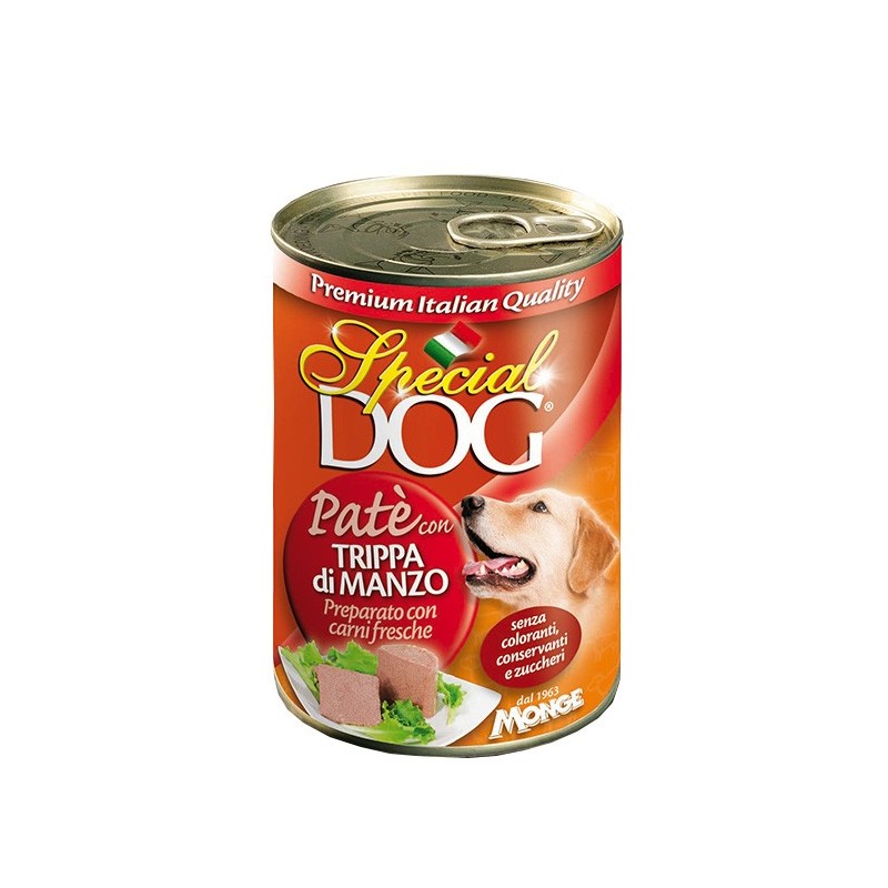 Monge SPECIAL DOG Paté con trippa di manzo 400 gr