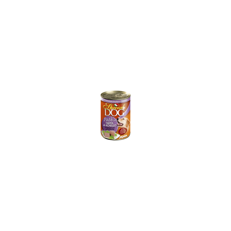 Monge SPECIAL DOG Paté con trippa di agnello 400 gr
