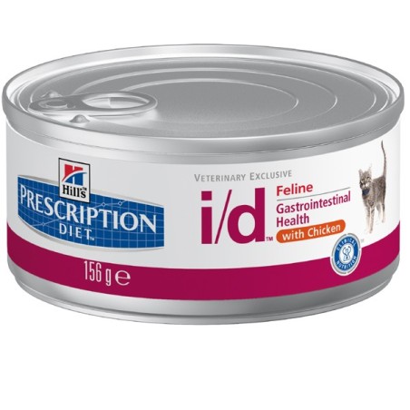 Hill's Prescription Diet i/d Feline In Pezzettini con Pollo 156gr umido