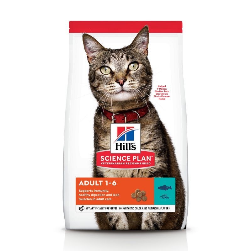 Hill's Science Plan Feline Adult Optimal Care con Tonno 1,5 g secco
