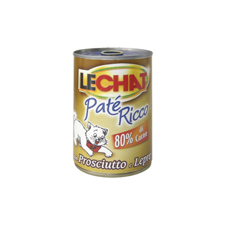 Monge Lechat Patè Ricco Paté con prosciutto e lepre 400 gr