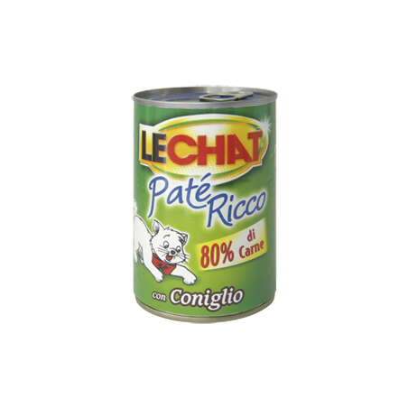 Monge Lechat Patè Ricco Paté con coniglio 400 gr