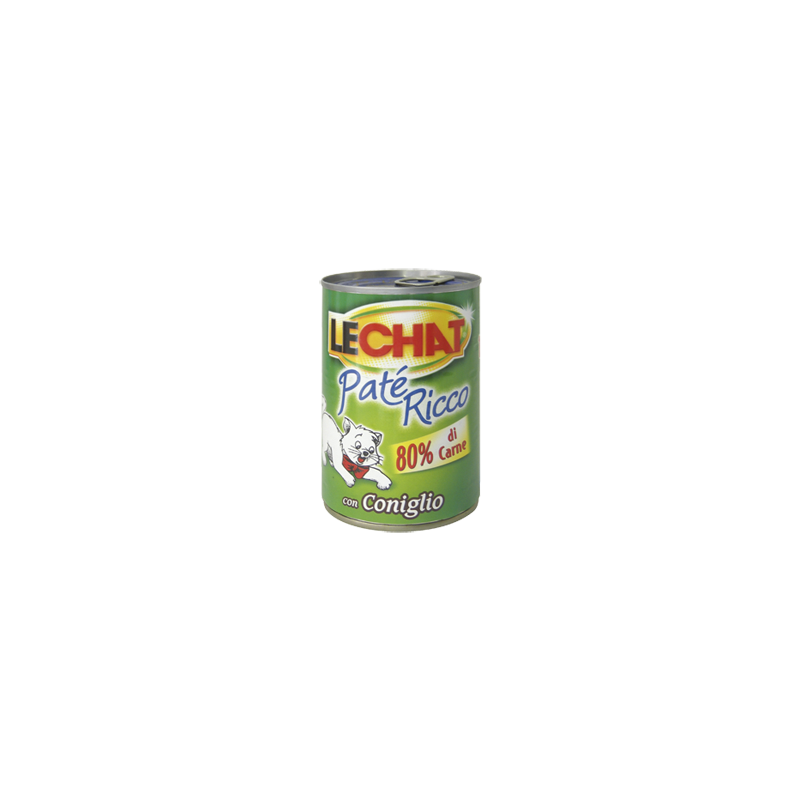 Monge Lechat Patè Ricco Paté con coniglio 400 gr