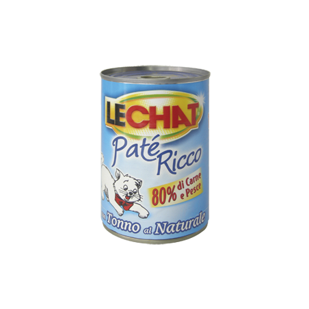 Monge Lechat Patè Ricco Paté con tonno al naturale 400 gr