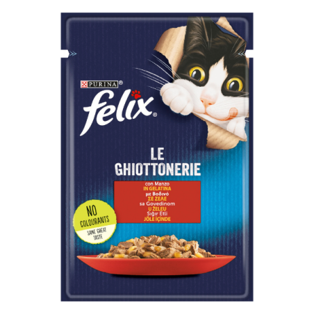 Purina Felix le Ghiottonerie con Manzo