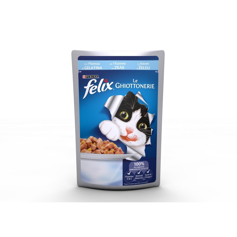 Purina Felix le Ghiottonerie con Platessa