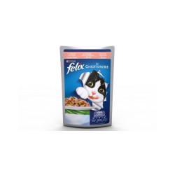 Purina Felix le Ghiottonerie con Salmone e zucchine