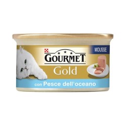 Purina Nestlè Gourmet Gold MOUSSE CON PESCE DELL'OCEANO 85gr