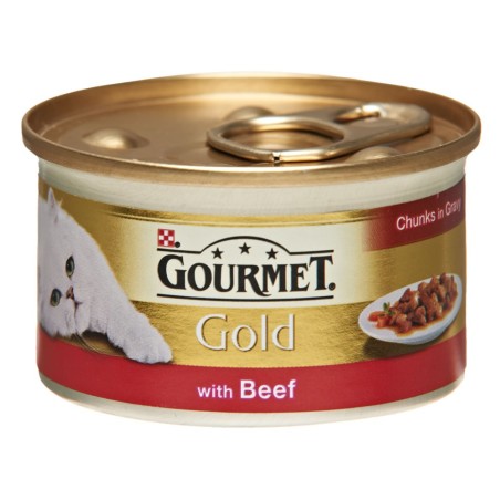 Purina Nestlè Gourmet Gold MOUSSE CON MANZO 85gr
