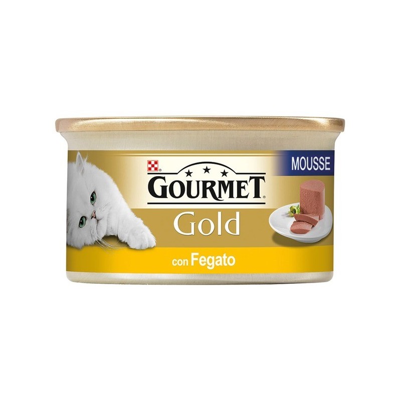 Purina Nestlè Gourmet Gold MOUSSE CON FEGATO 85gr