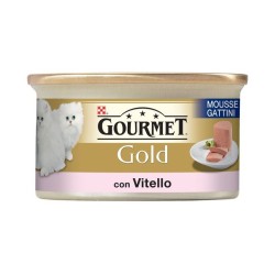 Purina Nestlè Gourmet Gold MOUSSE GATTINI CON VITELLO 85gr