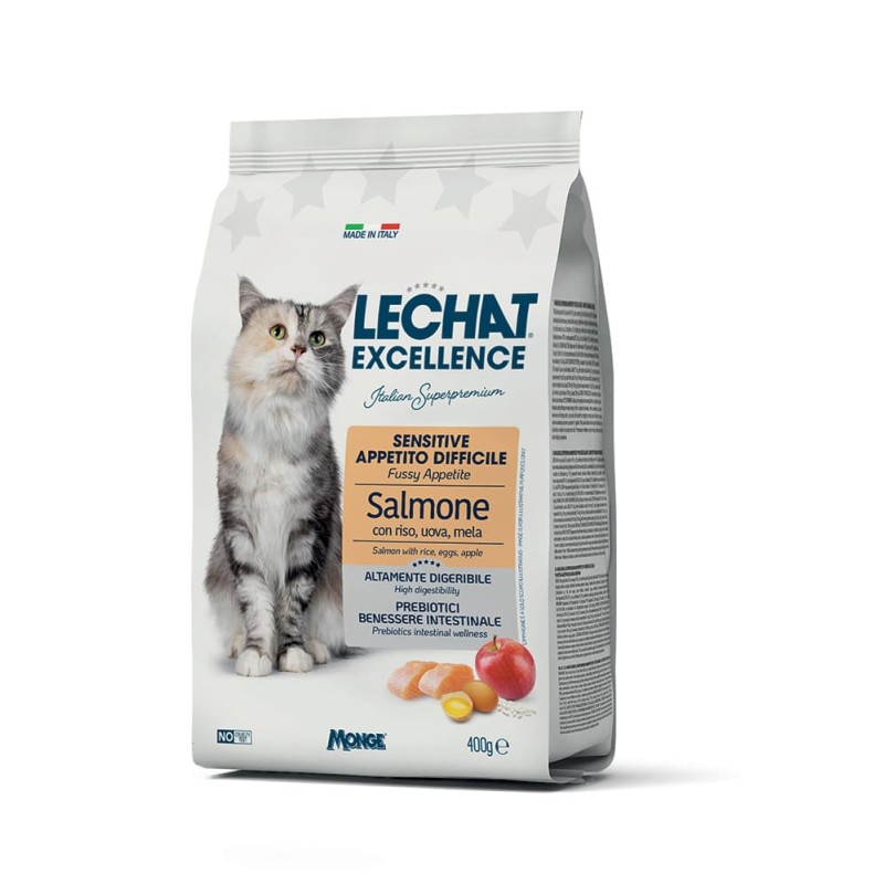 Monge Lechat excellence Sensitive Light con salmone 400 gr