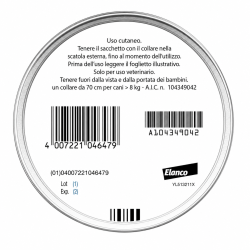 Seresto Collare Cani Oltre 8 Kg Originale Antipulci e Zecche 8 Mesi Spedizione Veloce