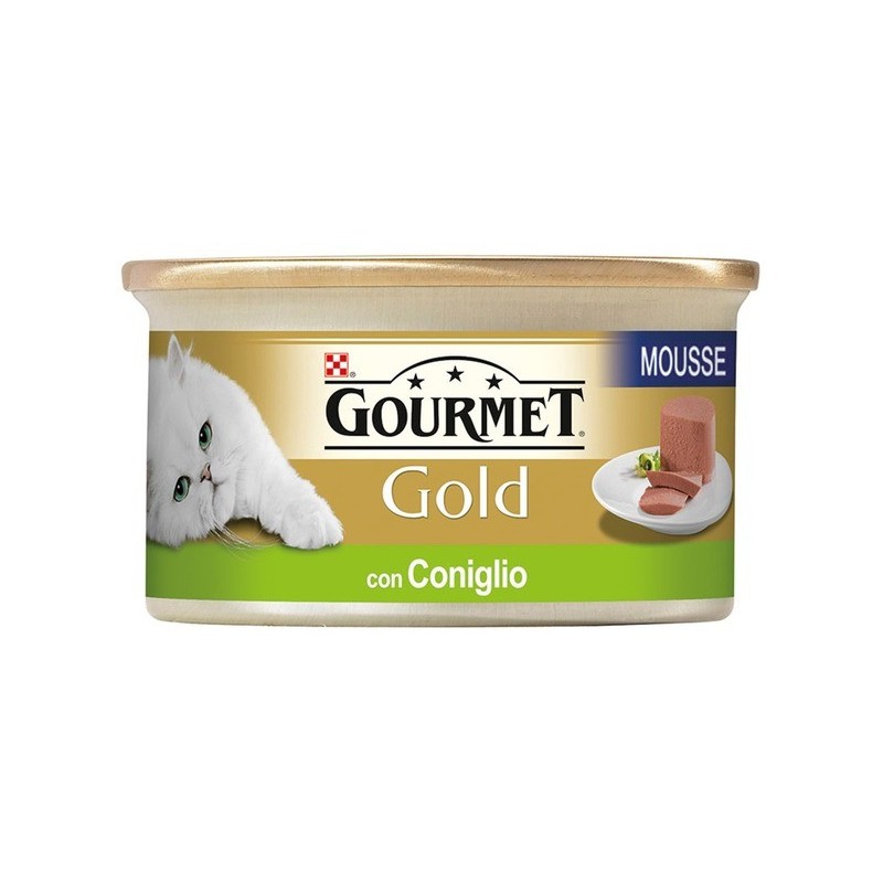 Purina Nestlè Gourmet Gold MOUSSE CON CONIGLIO 85GR