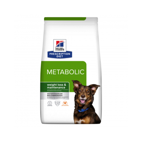Hill's Prescription Diet Metabolic Canine Original perdita e mantenimento peso 12Kg secco ( CONFEZIONE DANNEGGIATA )