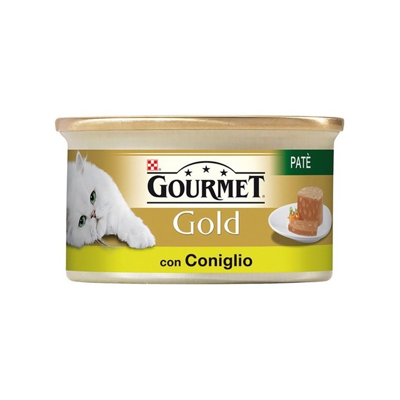 Purina Nestlè Gourmet Gold Patè con CONIGLIO gr 85 