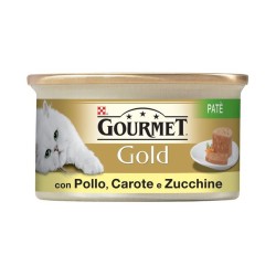Purina Nestlè Gourmet Gold Patè gr 85 con POLLO CAROTE E ZUCCHINE