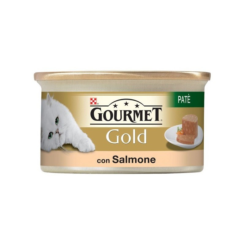 Purina Nestlè Gourmet Gold Patè con SALMONE 85 gr