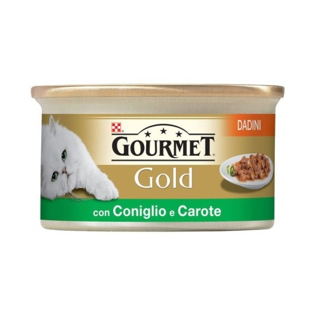 Purina Nestlè Gourmet Gold Dadini in salsa gr 85 con CONIGLIO E CAROTE