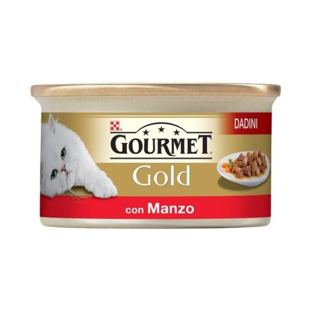 Purina Nestlè Gourmet Gold Dadini in salsa gr 85 con MANZO