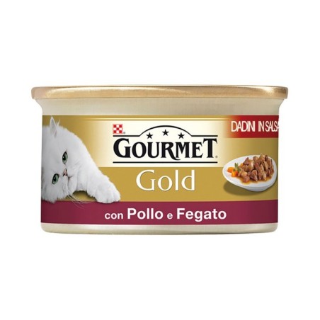 Purina Nestlè Gourmet Gold Dadini in salsa gr 85 con POLLO E FEGATO