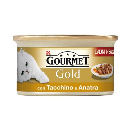 Purina Nestlè Gourmet Gold Dadini in salsa gr 85 con TACCHINO E ANATRA