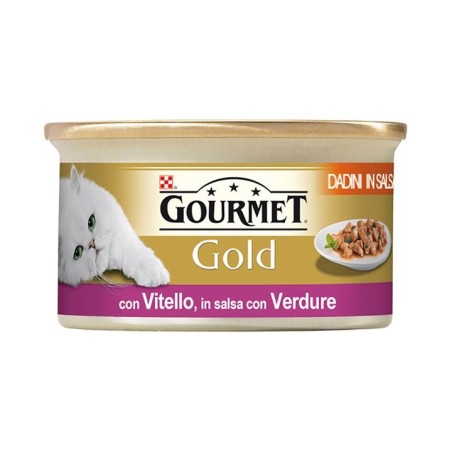 Purina Nestlè Gourmet Gold Dadini in salsa gr 85 con VITELLO E VERDURE