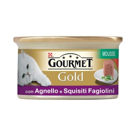Purina Nestlè Gourmet Gold MOUSSE con AGNELLO E SQUISITI FAGIOLINI 85gr