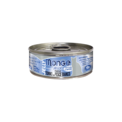 Monge Superpremium Jelly Filetti di tonno del Pacifico e pesce bianco in gelatina 80 gr