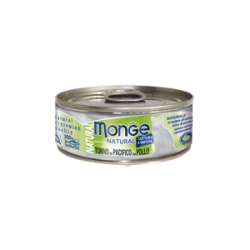 Monge Superpremium Cotti al vapore natural Tonno del Pacifico con pollo 80 gr
