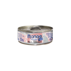 Monge Superpremium Cotti al vapore natural Tonno e pollo con gamberetti 80 gr