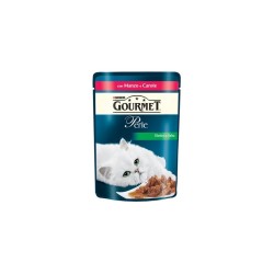 Purina Gourmet Perle Filettini In Salsa Con Verdure Gr.85 con manzo e carote