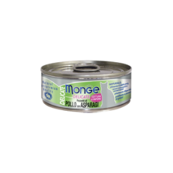 Monge Superpremium Delicate Pezzetti di pollo con asparagi 80 gr