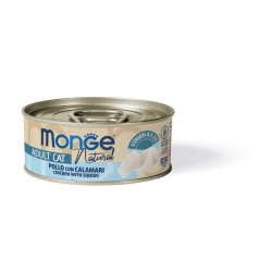 Monge Superpremium Cotti al vapore Natural Pollo con calamari 80 gr