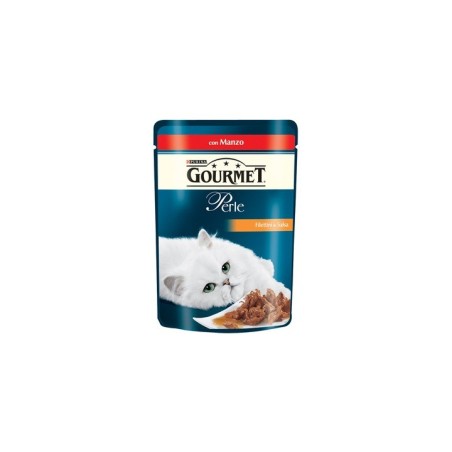 Purina Gourmet Perle Filettini In Salsa Gr.85 con manzo