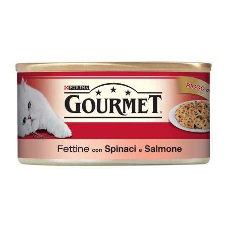Purina Gourmet 195gr fettine con spinaci con salmone