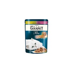 Purina Gourmet Perle Duetti Gr.85 con vitello e anatra