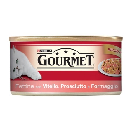 Purina Gourmet 195gr fettine con formaggio con vitello e prosciutto