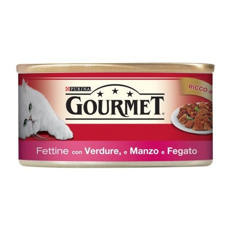 Purina Gourmet 195gr - fettine con verdure con manzo e fegato