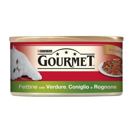 Purina Gourmet 195gr fettine con verdure con coniglio e rognone