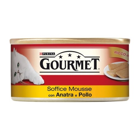 Purina Gourmet 195gr - soffice mousse con anatra e pollo