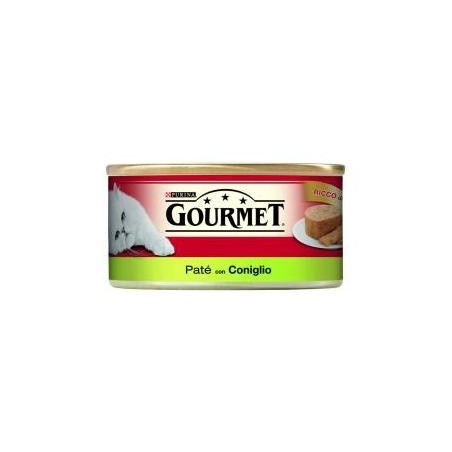 Purina Gourmet 195gr pate' con pezzetti con coniglio