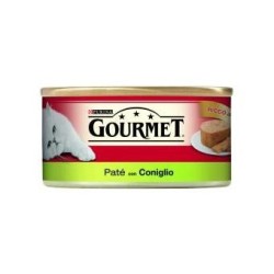 Purina Gourmet 195gr pate' con pezzetti con coniglio