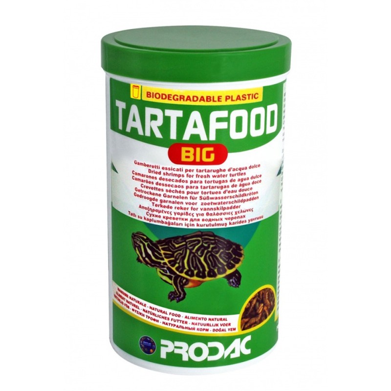 Prodac tartafood mangime tartarughe gamberetti grandi 150gr