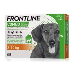 Boehringer Ingelheim Antiparassitario FRONTLINE COMBO SPOT ON CANE da 3 pipette 2-10Kg